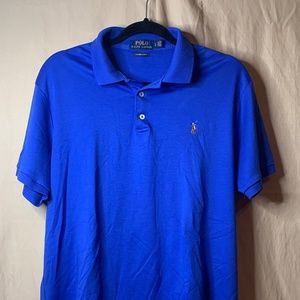 Vibrant Blue Polo - Large